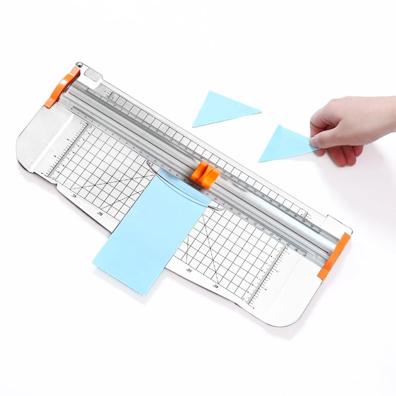 A4 Paper Cutter 12 Inch Titanium Paper Trimmer Scrapbooking Tool with Safeguard 