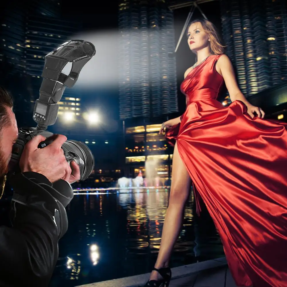 Универсальный светильник рассеиватель вышибала комплект с 3 цветами серебристый