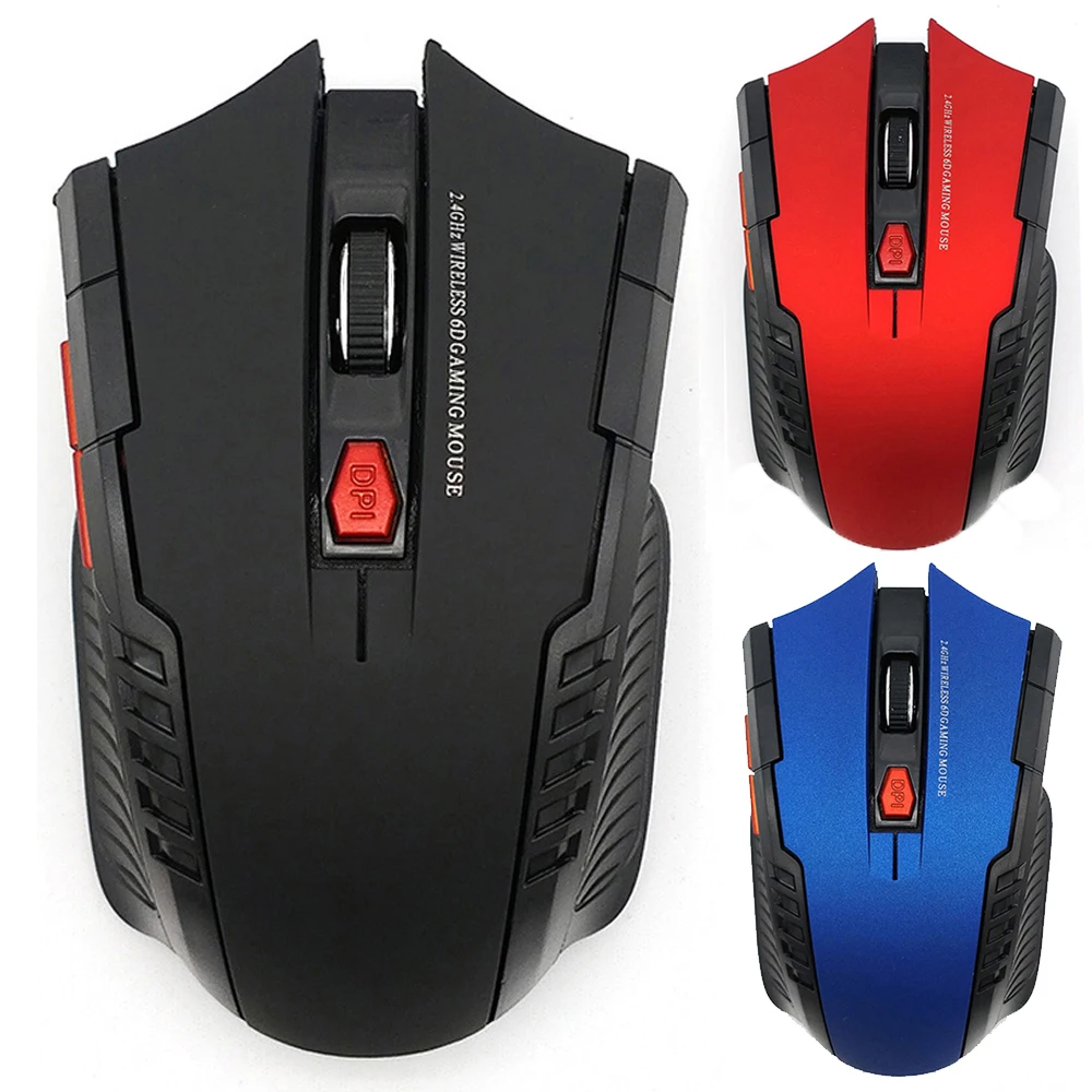 2.4Ghz Mini Wireless Optical Gaming Mouse Game Mice USB Receiver For PC Laptop Y 