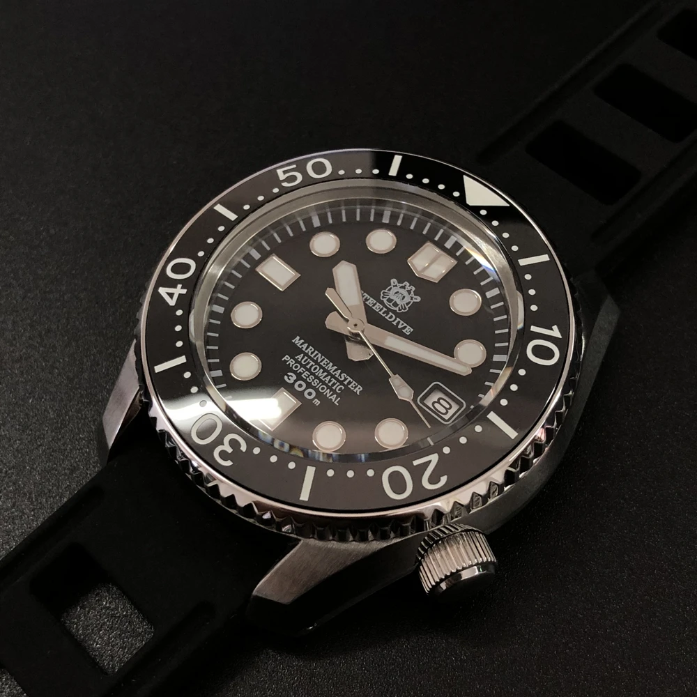 Часы STEELDIVE 1968 Mark 10 мужские автоматические механические водонепроницаемые 300