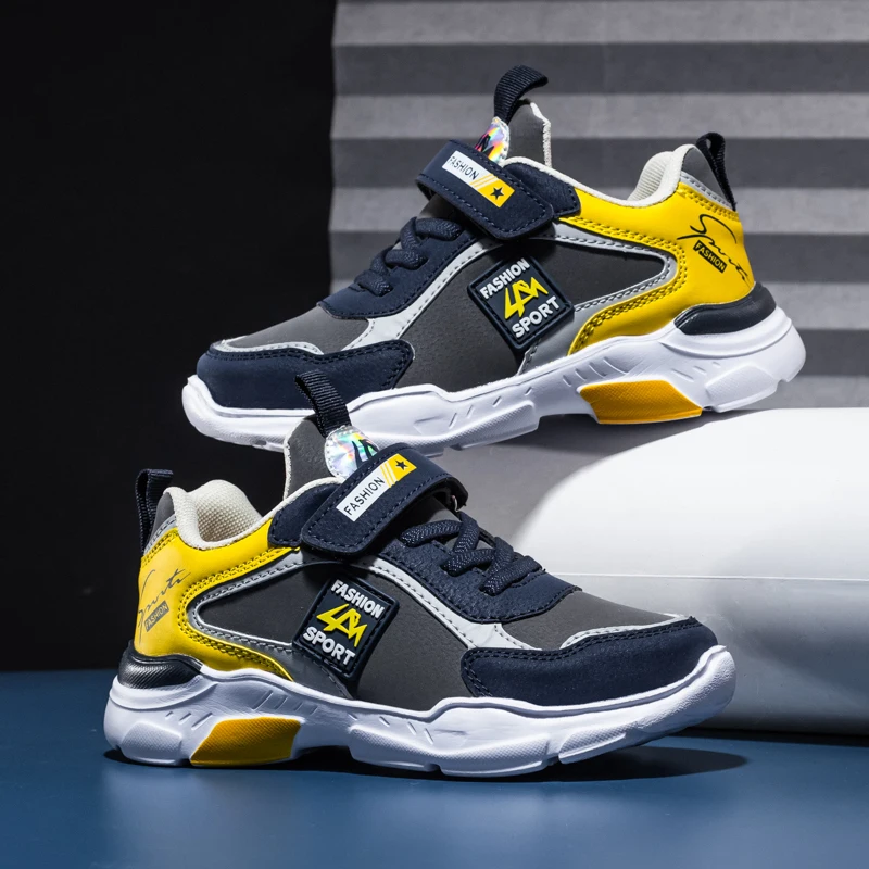 

Children Shoes Boys Sneakers Sport Shoes Child Rubber Leisure Trainers Casual Kids Sneakers 2020 autumn Boy Shoes For Kids