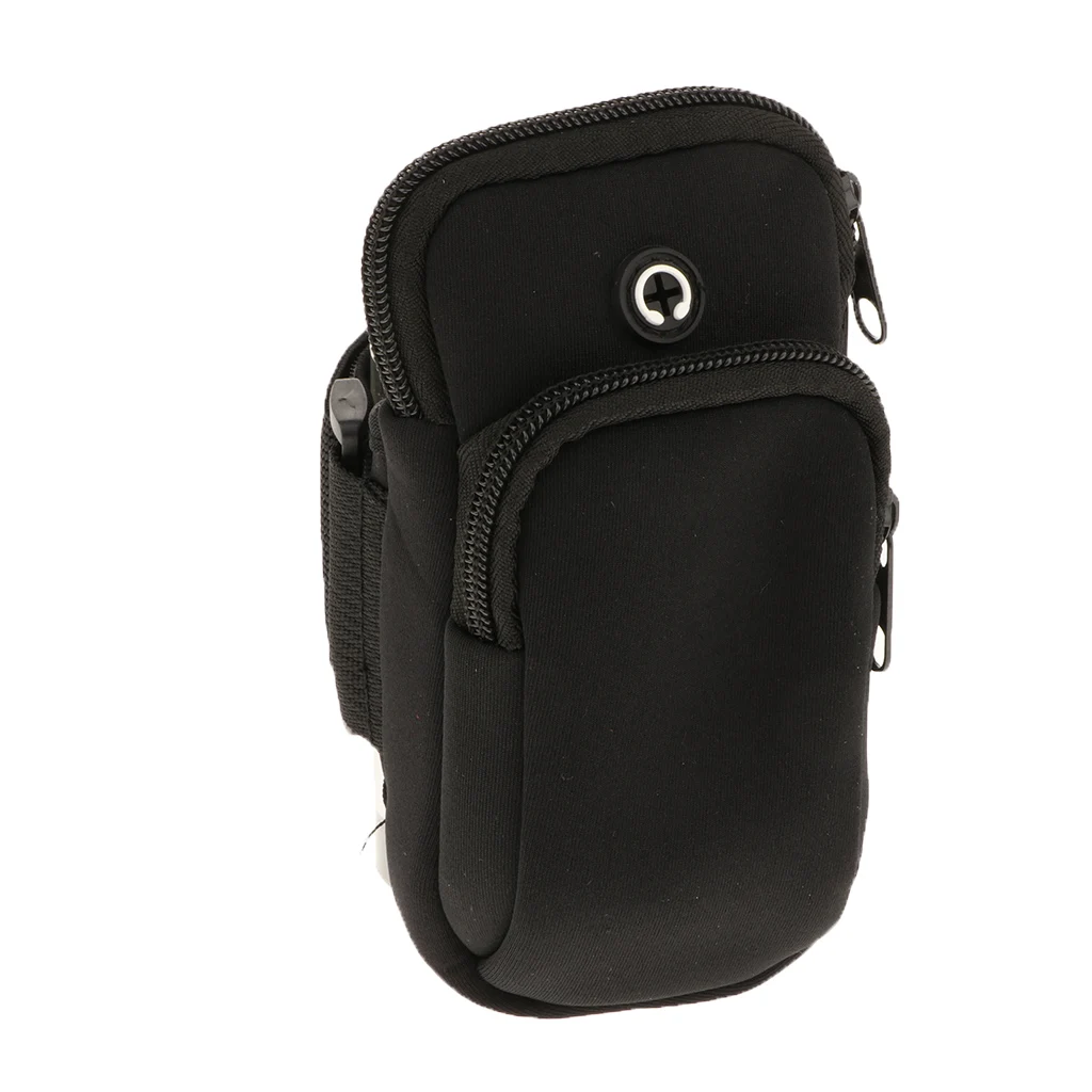 Sport Arm Bag Water Resistant Mobile Phone Holder Gym Waistband Skin-friendly Breathable