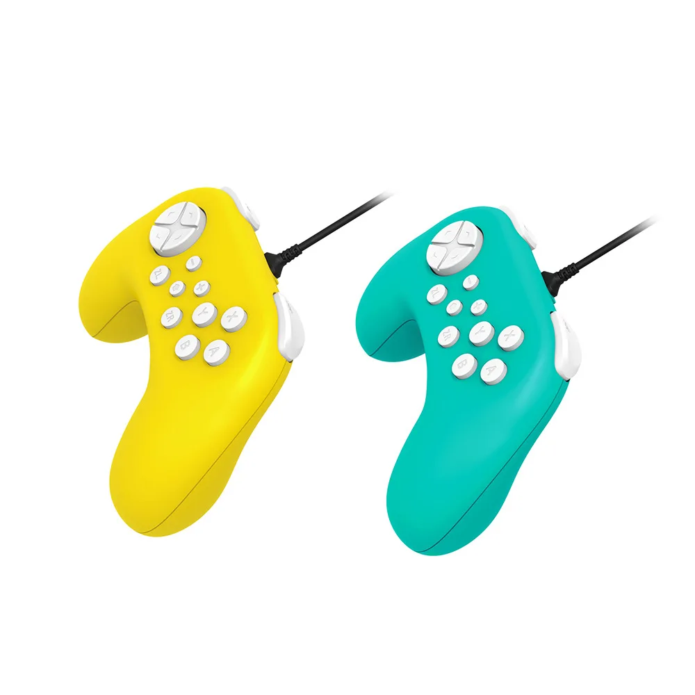 1 шт. проводной контроллер для Nintendo Switch Hand Grip Gamepad Remote Game Controller со встроенной