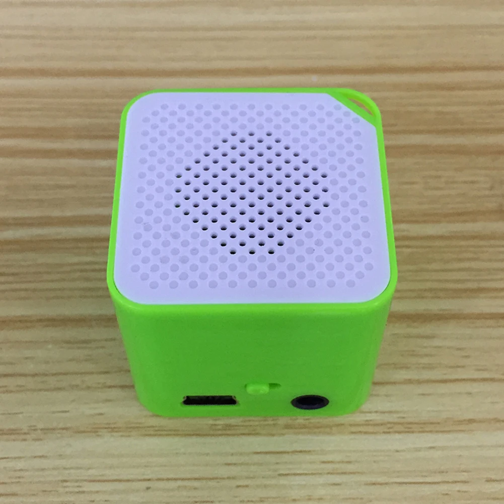 Портативный мини MP3 плеер с поддержкой карты со встроенным динамиком модный