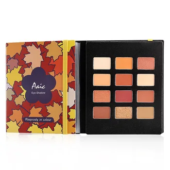 

12 colors waterproof and anti sweat magic color matte Eye Shadow Palette professional makeup necessary