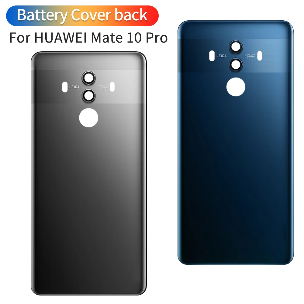 Новинка 100% года задняя крышка аккумулятора для Huawei Mate 10 Pro стеклянная Замена + LOCO |