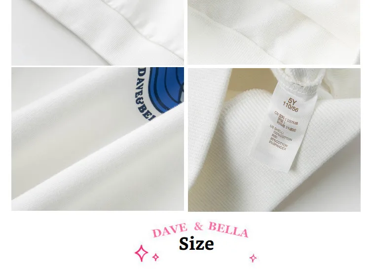 DBK12295 dave bella/Модная весенняя футболка для маленьких мальчиков Топ для малышей; От 5 до 13 лет; Детские футболки высокого качества; одежда с принтом