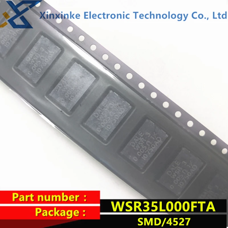 WSR35L000FTA DALE WSR-3 0.005R 1% 3W 4527 5mΩ 0.005Ω Precision power resistor New original genuine Current sensing resistor