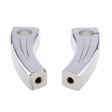 1 пара 15 см хромированный руль мотоцикла тяга назад стояки Универсальный 22 мм 7/8''