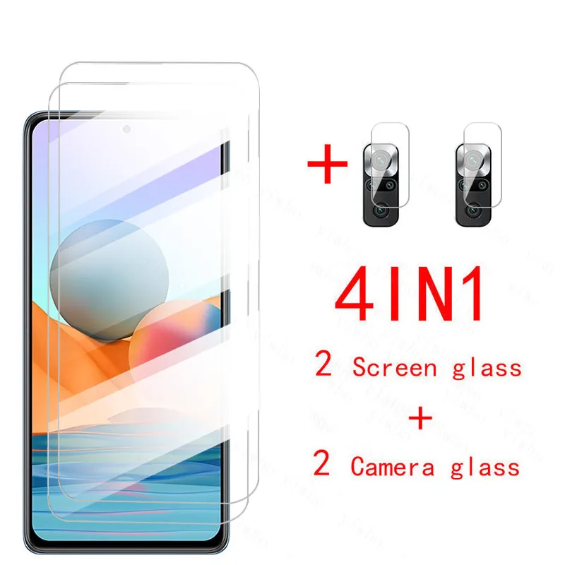 For Xiaomi Redmi Note 10 Pro Glass Screen Protector For Redmi Note10 Pro Not10 10s 10 s 10pro Tempered Glass Poco X3 Pro F3 M3 mobile screen protector Screen Protectors