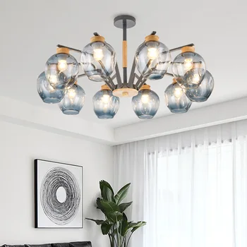 

Modern Simple Creative Magic Bean Chandelier Molecular Celling Chandelier Living Room Bedroom Hanging Lamps Decor Light Fixtures