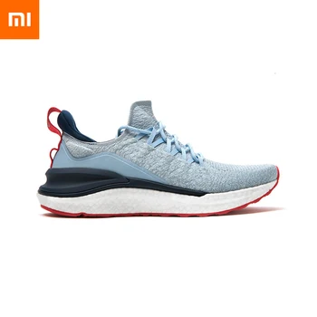 

Original Xiaomi Mijia Sneakers 4 Men's Outdoor Sports Uni-moulding 4D Fishbone Lock System Knitting Upper Men Running Shoes