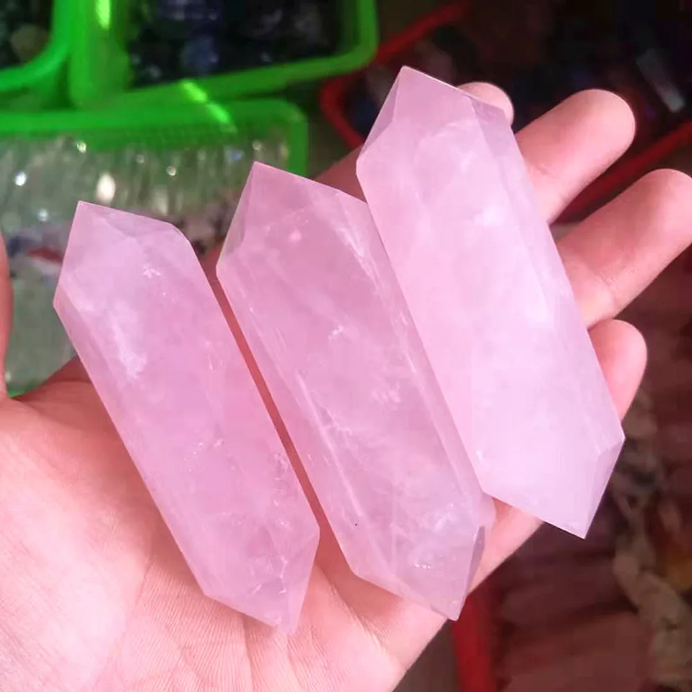 Wholesale Price Dragon Blood Stone Obelisk Crystal Point Wand Reiki Healing