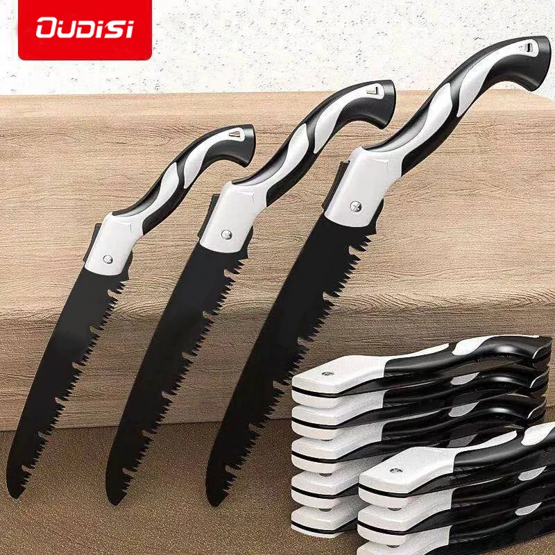 OUDISI 580MM Wood Folding Saw Outdoor For Camping SK5 Grafting Pruner for Trees Chopper Garden Tools Unility Knife Hand Saw