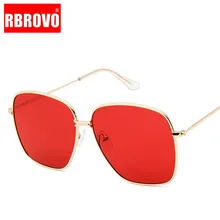 RBROVO солнцезащитные очки с большой оправой женские роскошные брендовые квадратные градиентные солнцезащитные очки мужские Gafas De Sol De Los Hombres UV400