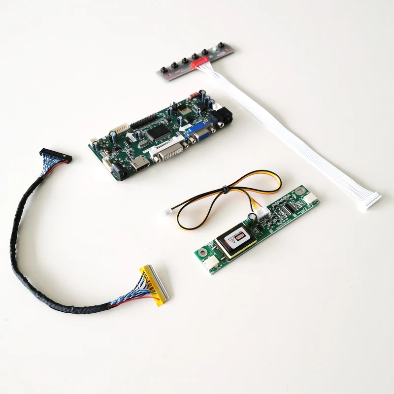 Для N170C1-L01/L02 VGA HDMI DVI M. NT68676 дисплей Контроллер привод карты LVDS 30Pin CCFL ЖК-монитор панель 1440*900 1" DIY kit