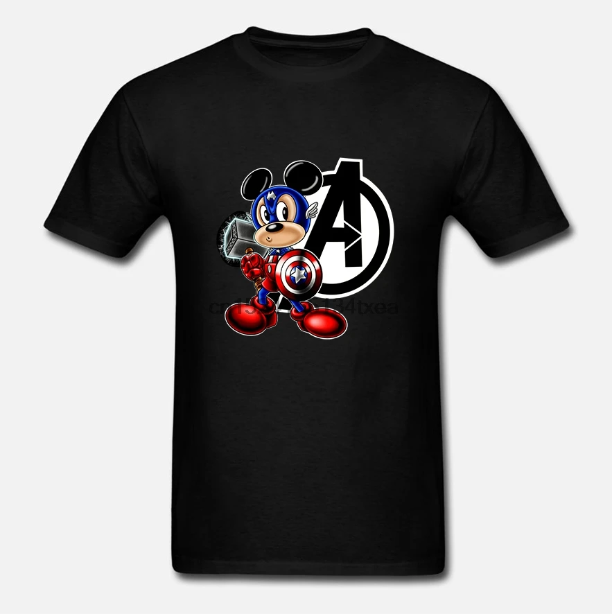 Men t-shirt Mickey is Worthy tshirt Women t shirt | Мужская одежда