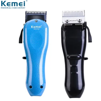 

Kemei 100-240V Professional Hair Clipper Rechargeable Hair Trimmer Hair Shaving Machine Hair Cutting Beard Electric Razor KM3702
