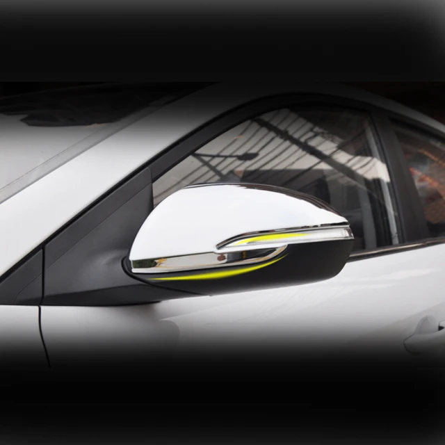 Chrome/Carbon For Kia Stonic Accessories 2017-2022 Car Side Mirror Rear  View Mirror Cover Decor Sticker Protect Frame Garnish - AliExpress