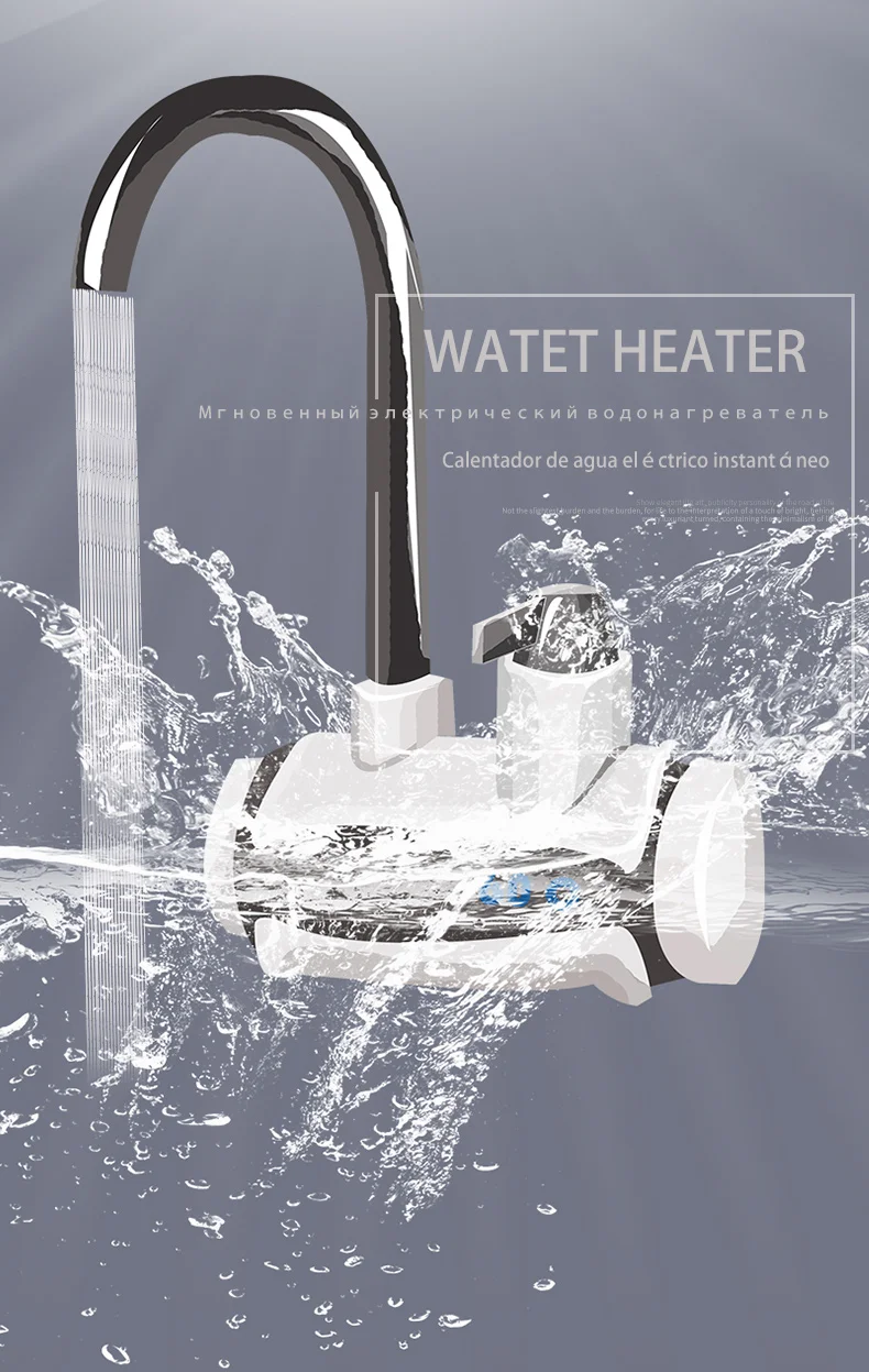 3000W,Electric Instant Shower Water Heater Instant Hot Water Faucet Kitchen  Electric Tap Water Heating Instantaneous - AliExpress