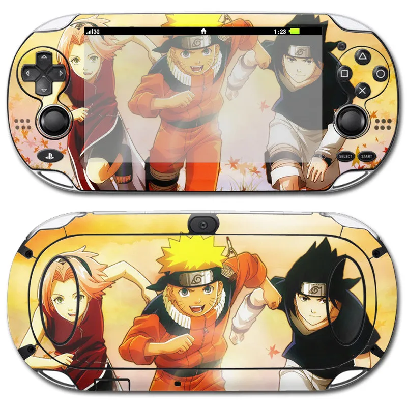 Psvita Psv 1000 Video Game Sticker Anime Naruto Skins Vinyl Decal For Play Station Psvita1000 Game Ptotector Cover Stickers Stickers Aliexpress