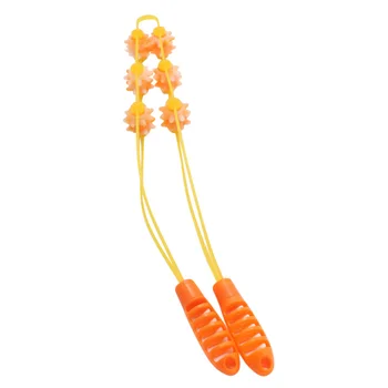 

Ball Roller Massager Waist Neck Shoulder Back Massager Body Roller Massage Manual Back Puller Stress Reliever for Women Men