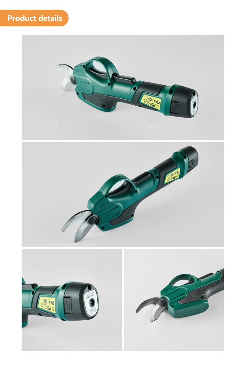 Горячая продажа Электрический секатор ножницы 0-25 мм секатор ножницы 7,2 В литиевая батарея садовый секатор