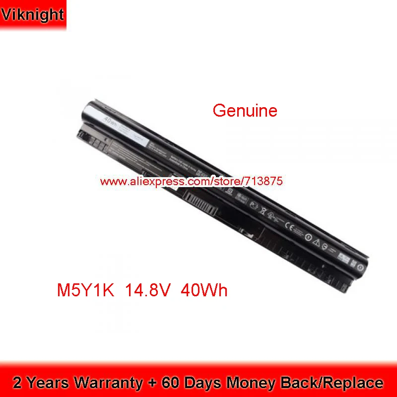 Подлинная 6YFVW M5Y1K Батарея для Dell Inspiron 14 (3451) (3458) P60G 3000 серии 14-5458 WKRJ2 8 V 40Wh |