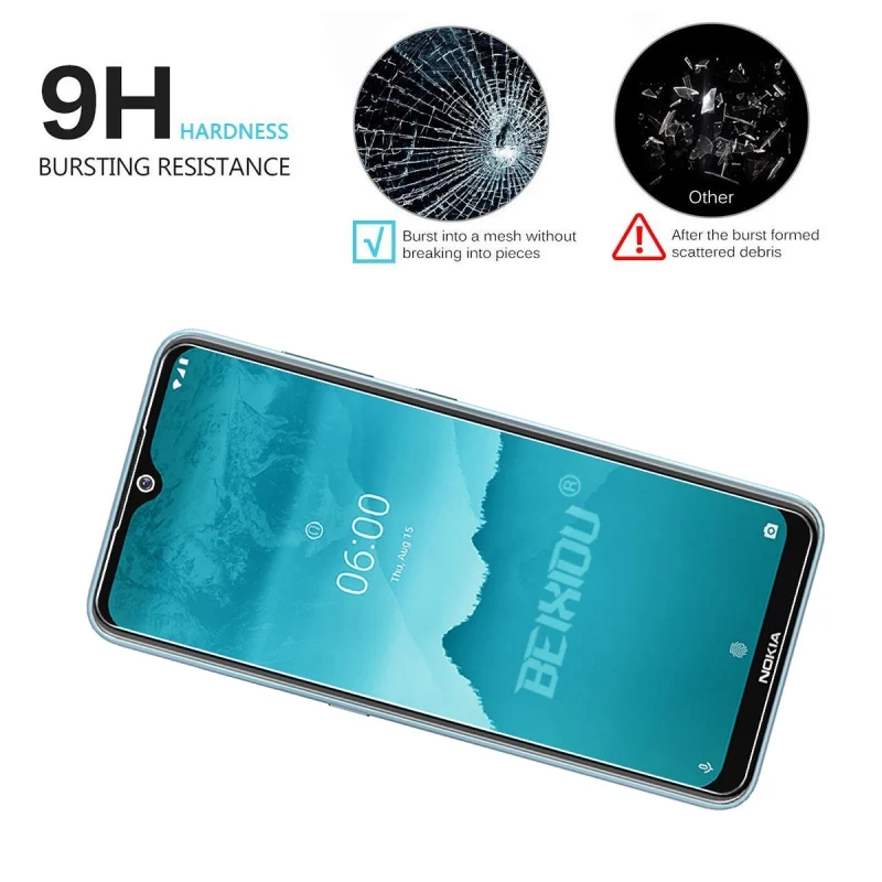 Полное закаленное стекло для Nokia 6,2 стекло протектор экрана 2.5D 9h закаленное стекло для NOKIA 6,2 пленка