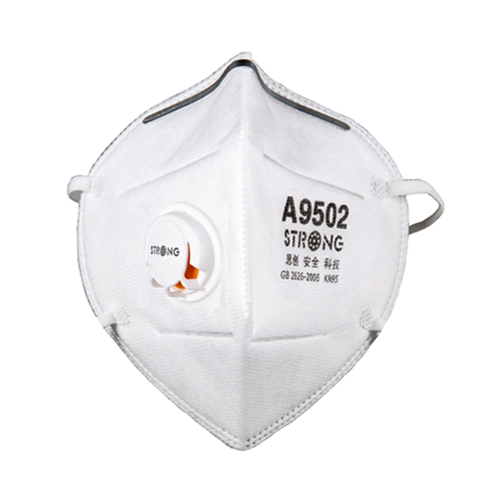 

10Pcs STRONG Particulate Respirator KN95 Exhalation Valve Dust Mask Against PM2.5 for Industrial Dust Protection Mask