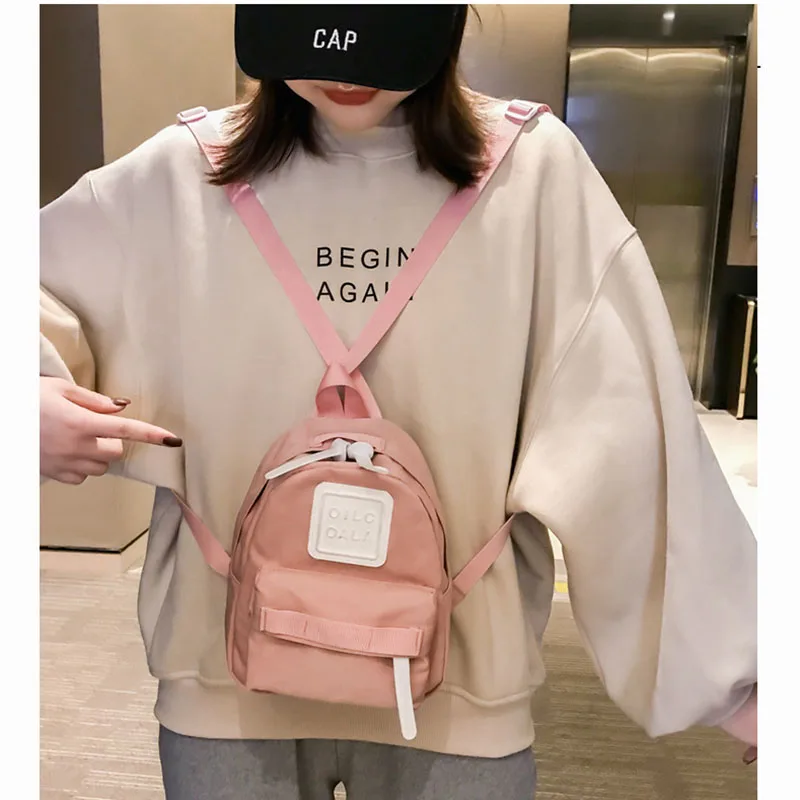 

Mini Backpack Women Backpacks Light Parent-Child Bag Mummy Waterproof Travel School Bags for Teenage Girls Mochila Feminina