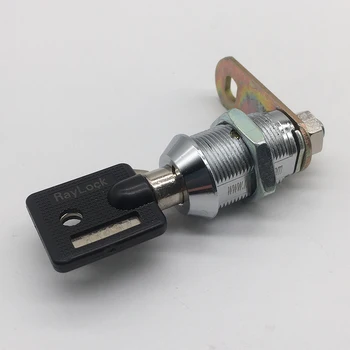 

10 pcs 30mm high quality tubular key cam lock metal case locker lock