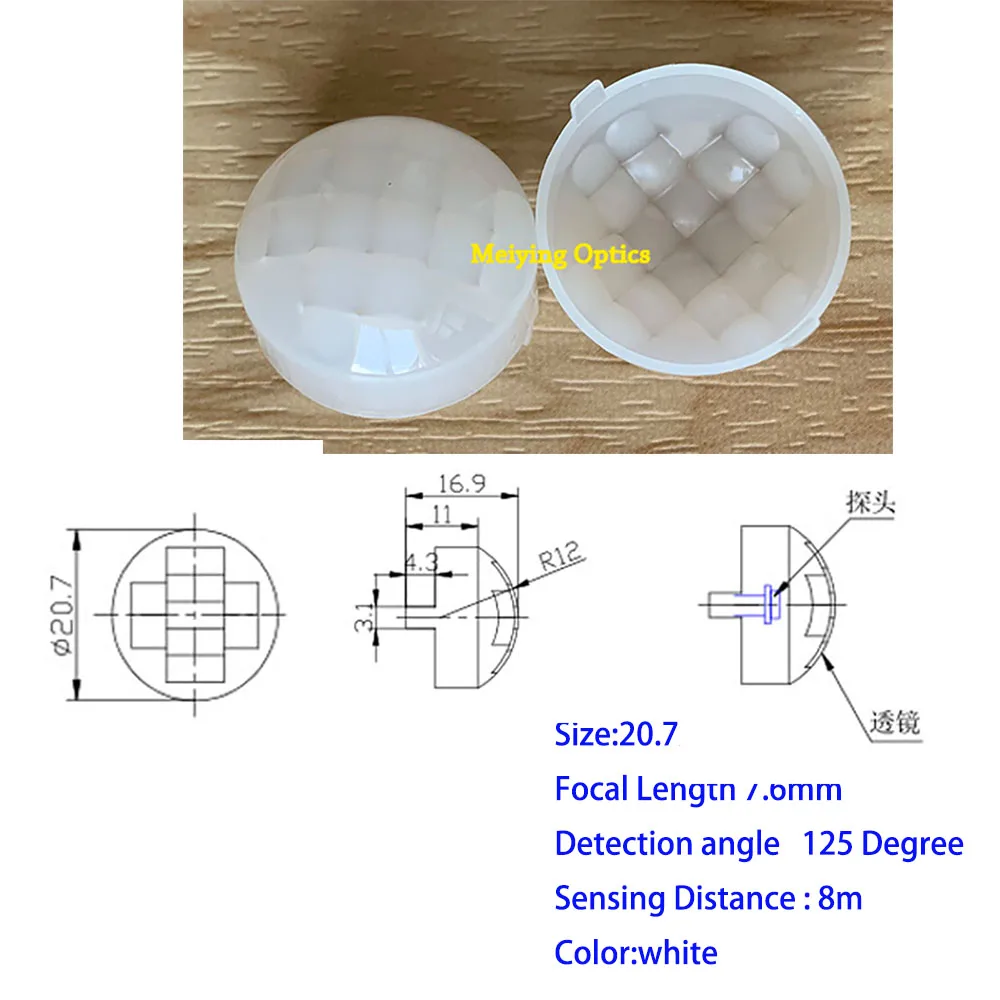 Инфракрасные Индукционные линзы Fresnel HD PE NF-IR 1 шт. | Инструменты