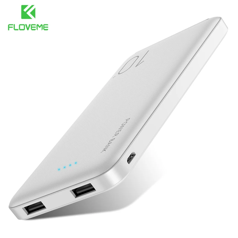 FLOVEME-cargador portátil de 10000mAh para móvil, para iPhone Batería Externa 11, 7, 8, XR, X, 20000 mAh