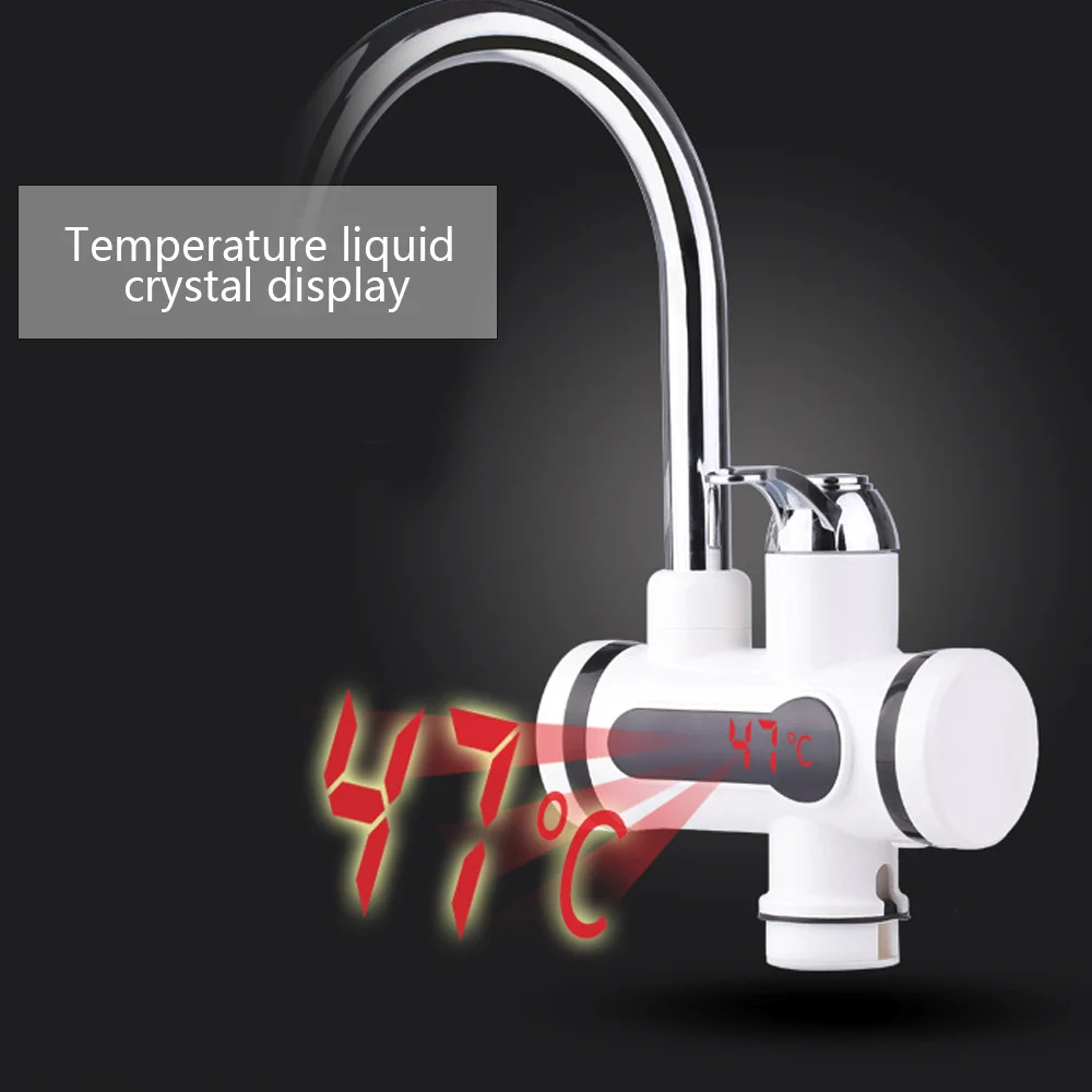 Мгновенный кран для горячей воды нагреватель для холодного нагрева безрезервуарный мгновенный Электрический водонагреватель кухонный водонагреватель EU Plu