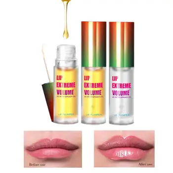 

Instant Volumising Lip Plumper Collagen Lip Plumping Gloss Moisturizer Repair Lip Extreme Volume Essence Lips Enhancer Cosmetics