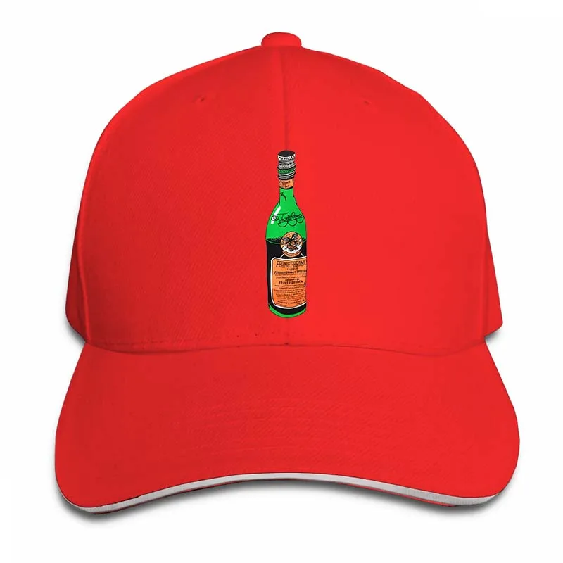 Fernet Branca fernet branca, подарки для бара, выпивка, подарок для путешественника, для бармена, бейсболка для мужчин и женщин, Кепка для водителя грузовика - Цвет: 2-Red