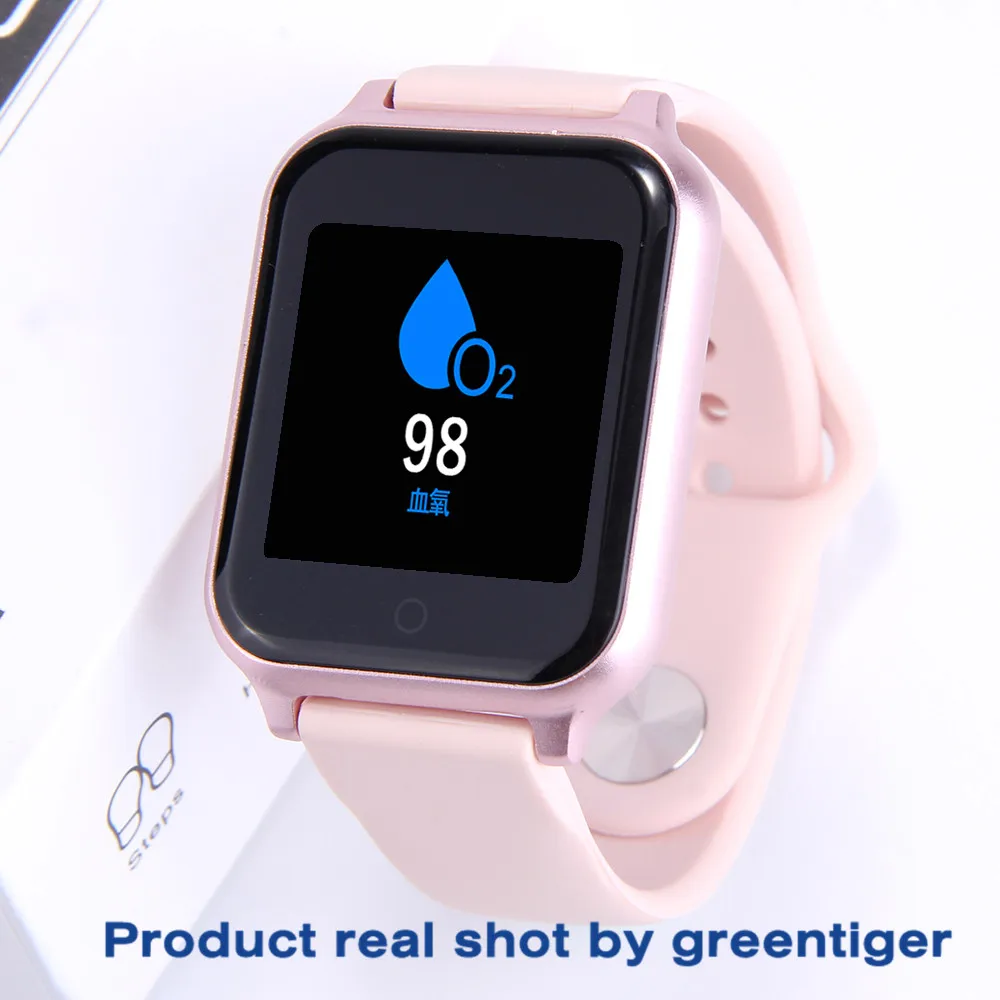 Greentiger B58 gps Смарт часы для мужчин монитор сердечного ритма кровяное давление погода Smartwatch фитнес трекер Водонепроницаемый VS B57 F10