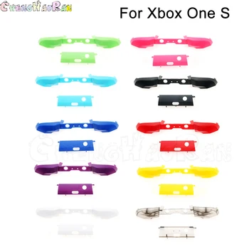 

12colors For Xbox One S Replacement Full Bumper Trigger Buttons LB RB LT RT Mod Kit For Xbox One Slim Controller Custom Cover