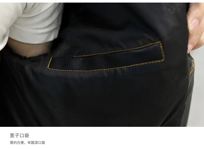 Агент моды мужчин корейский стиль Slim Fit стиральная искусственная кожа пальто кожаная куртка мужская