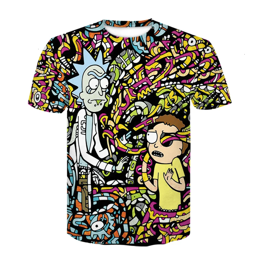 DEWIN Du Rick En marty футболка 3d принт хип хоп аниме футболки забавные китайские с принтом