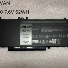 ONEVAN 6MT4T ноутбук Батарея для Dell Latitude E5470 E5570 Тетрадь 15," M3510 7V69Y TXF9M 79VRK 07V69Y 7,6 V 62WH