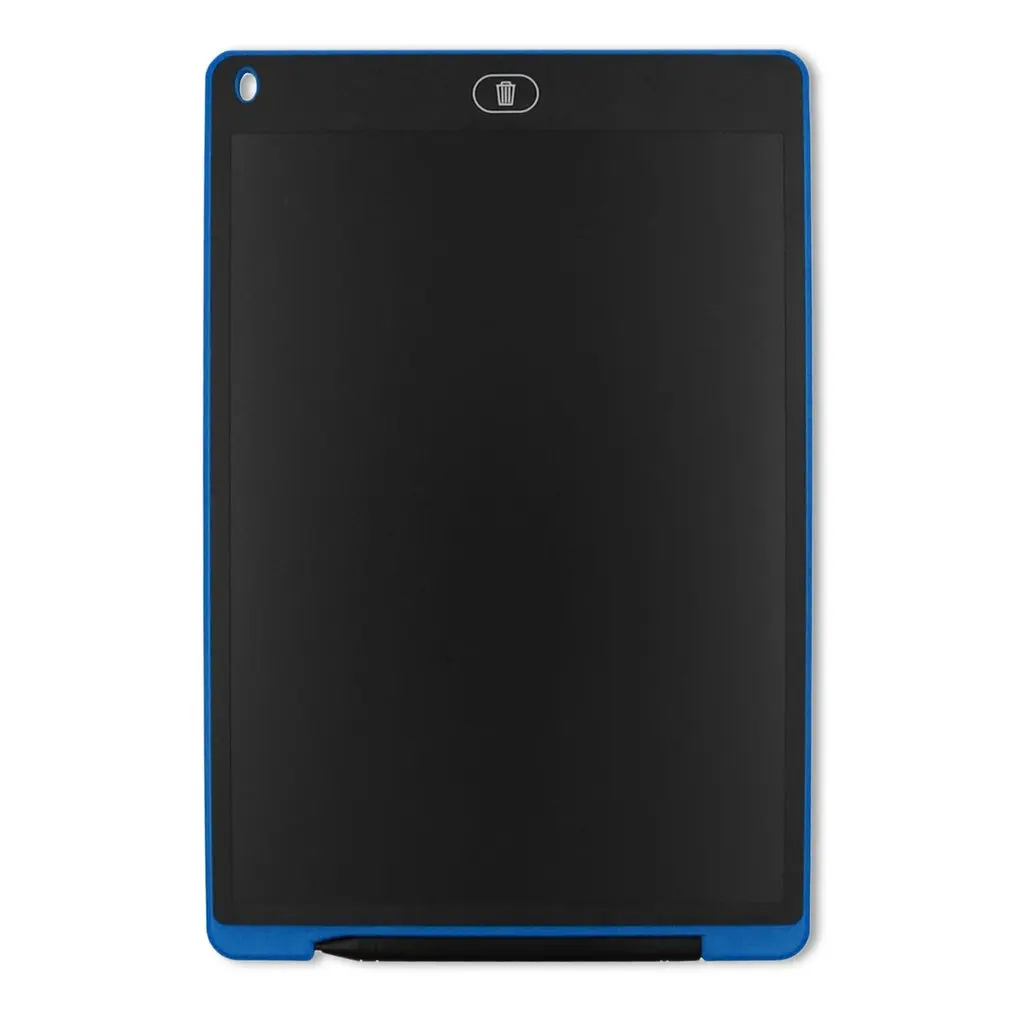 Синий 12 Inches LCD Screen Writing Pad Digital Drawing Pad Handwriting Board Portable Electric writing Board For Home Office usage - Цвет: Синий