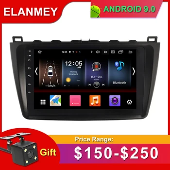 

Gift Camera Car Radio for MAZDA 6 2008-2013 Android 9.0 GPS Navigation Bluetooth Touch screen WIFI Car Audio Stere Multimedia