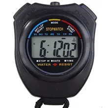 Высококачественный электронный ЖК-дисплей, спортивный таймер, цифровой секундомер, секундомер, счетчик времени, хронограф