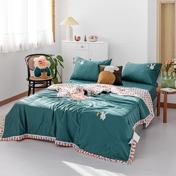 

Spring Summer Quilt Sets Comforter Bedspread Bedding Set Adult Child Throw Blanket Sheets Twin Full Queen King Double Size