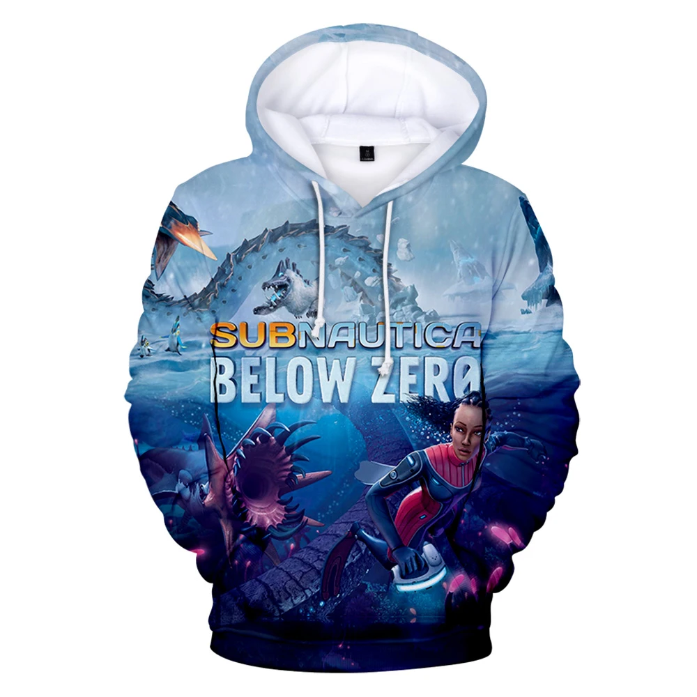 

Subnautica Below Zero 3D Printed Hoodies Women/Men Fashion Long Sleeve Hooded Sweatshirt Hot Sale Game Casual Streetwear Clothes