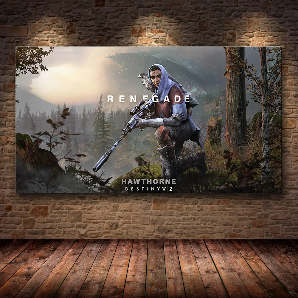 24 Destiny 2 видео игры настенный художественный холст плакат HD печатает фотографии для Гостиная украшения дома 108*60 см* 90*50 см 70*40 см - Цвет: 24