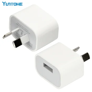

100pcs 5V 2A AU Plug USB Wall Charger Adapter for iPhone 11 Pro 5/5S 6/6S Plus 7 8 X Xs Max for Xiaomi Cell Phone White