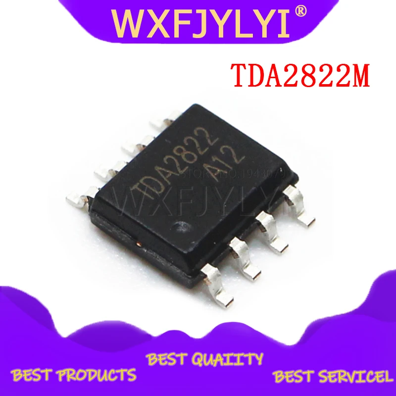 10 шт. TDA2822M SOP8 TDA2822 SOP SMD новый и оригинальный IC | Электронные компоненты